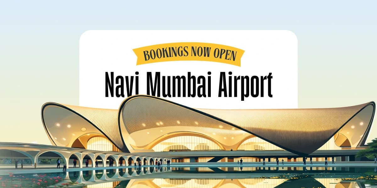 Bookings Now Open: Navi Mumbai Airport