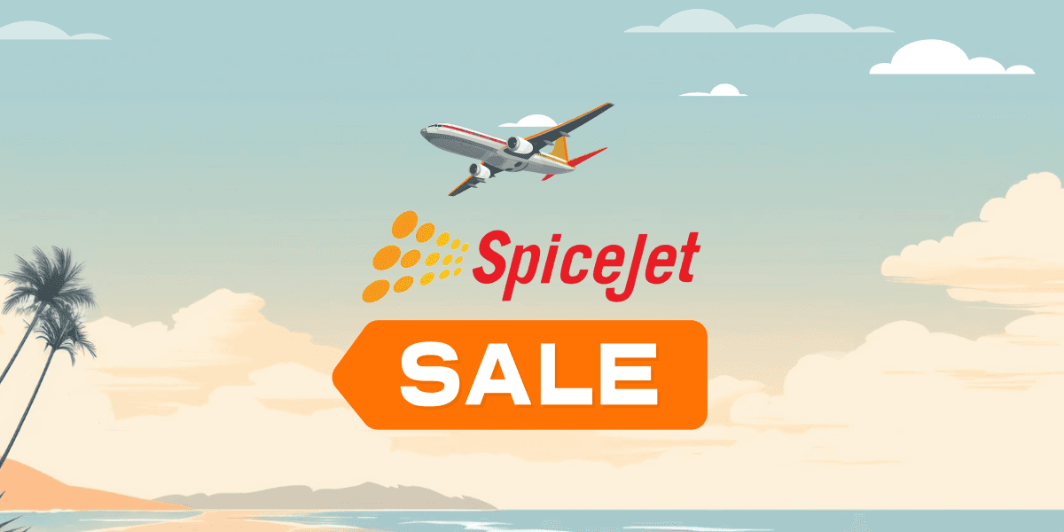 SpiceJet Sale is LIVE!