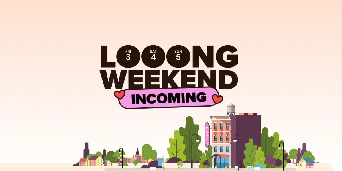Long Weekend Incoming - Get up to 50% Off on your Hotel Booking