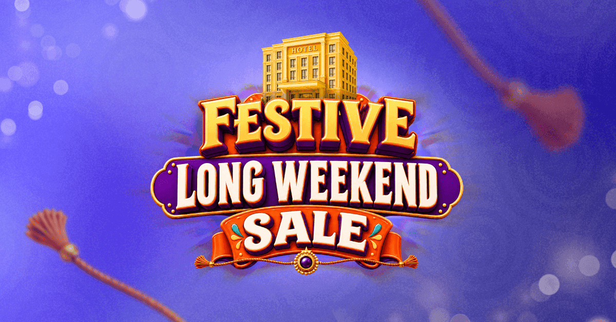 Festive Long Weekend Sale: Get Flat 80% Off on Hotels