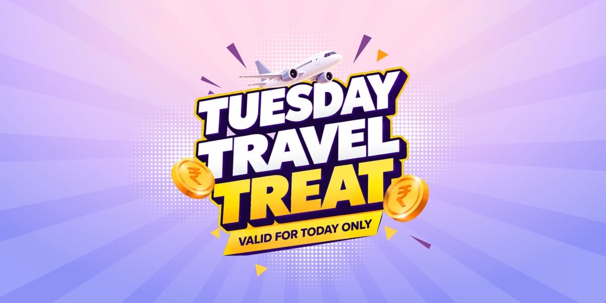 Flat 10% Off up to ₹750 on Flight Booking