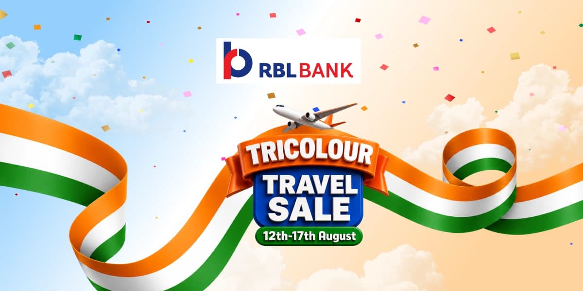 Tricolour Travel Sale: Get up to 15% Off on Flights with Credit Cards