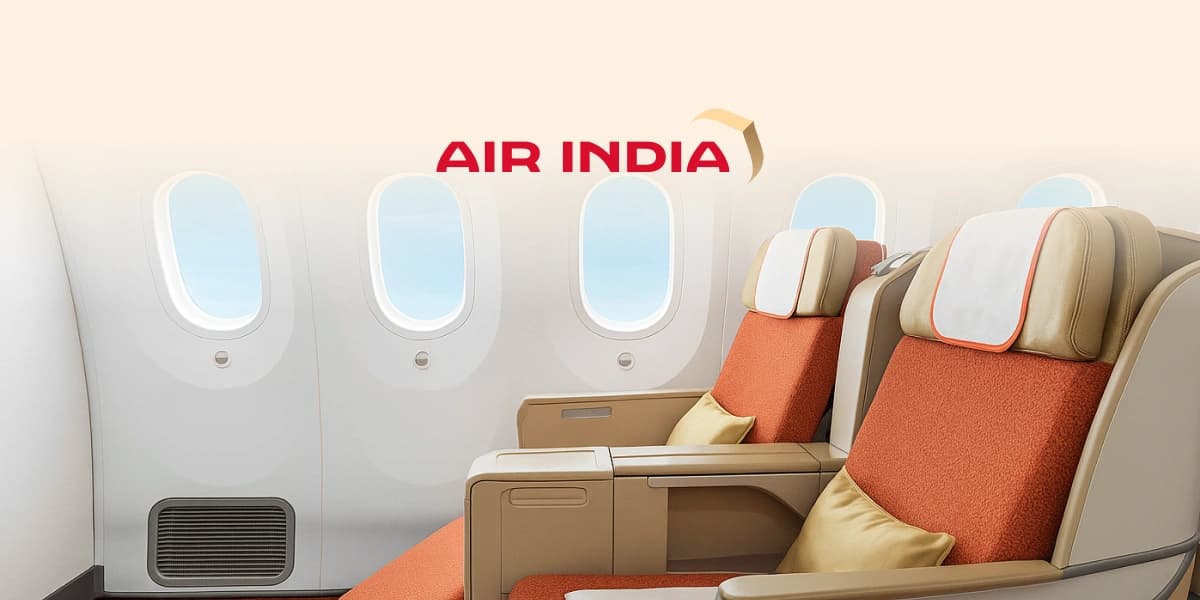 Get Flat ₹1,000 Off on Air India Premium Economy Fares