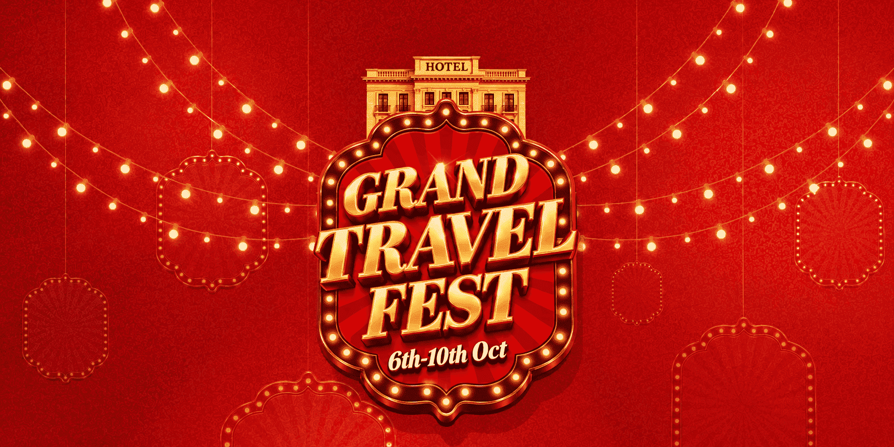 Grand Travel Fest: Flat 15% on Hotels with RBL and AU Bank Credit Cards