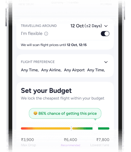 Gathers your Budget &amp; Preferences