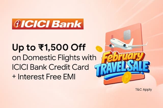 Get upto ₹1,500 Off with ICICI Bank Credit Card + Interest Free EMI