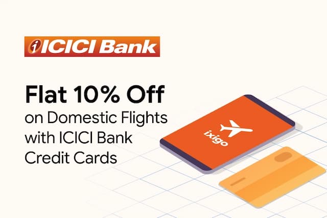 Flat 10% Off up to ₹1,500 with ICICI Bank Credit Card