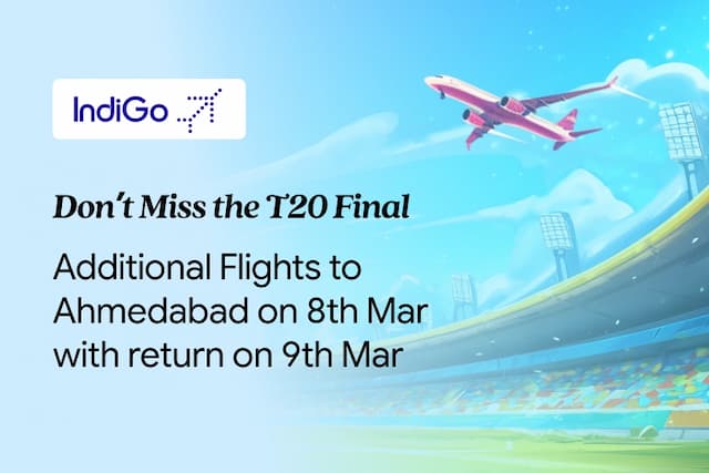 Indigo T20 Final Flights!