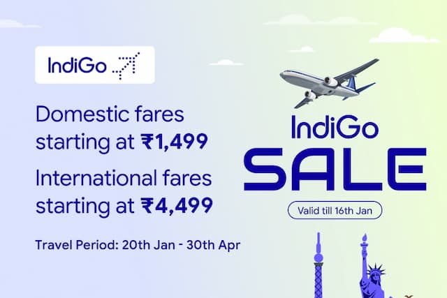 IndiGo Sale is Live!