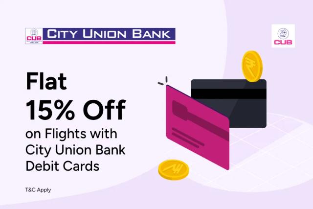 City Union Bank Debit Card Flight Offers