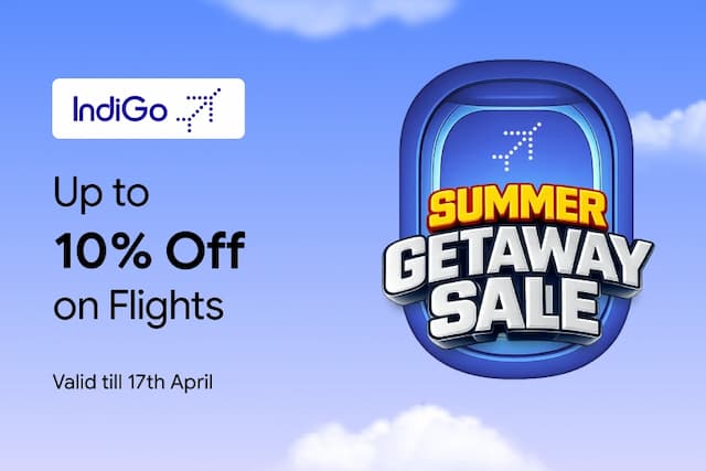IndiGo Summer Getaway Sale is LIVE ✈️