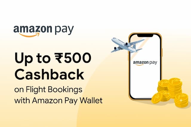 Get up to ₹500 cashback using Amazon Pay Wallet