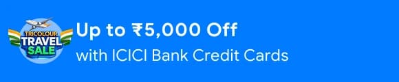 Get Up to ₹5,000 Off on Flights with ICICI Bank Credit Card