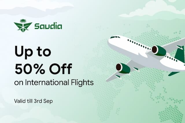 Saudia Airlines sale is LIVE!