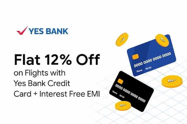 Yes Bank CC EMI 3 Month Flights