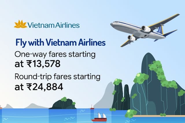 Fly to Vietnam starting at just ₹13,578 with Vietnam Airlines