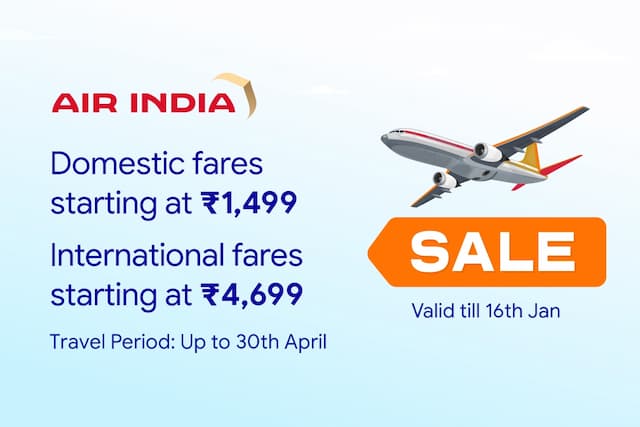 Air India Sale LIVE!