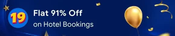 19th Birthday Travel Sale: Get Flat 91% Off