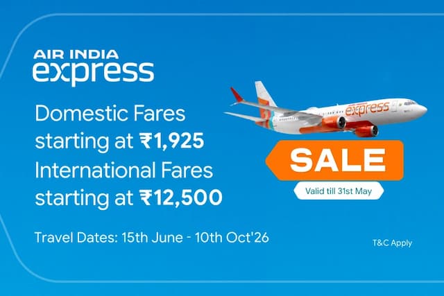 Air India Express Sale is now live!