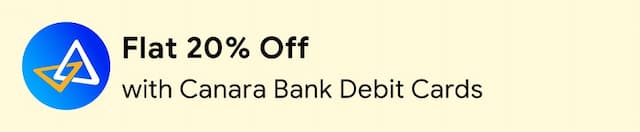 Flat 20% Off on Hotels with Canara Bank Debit Cards