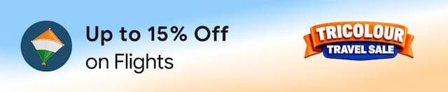 Tricolour Travel Sale: Get up to 15% Off on Flights with Credit Cards