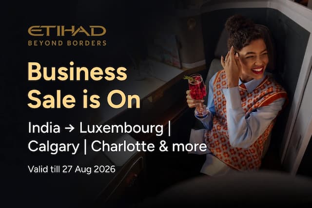 Etihad Airways Business Class Sale is LIVE! Etihad Airways Business Class Sale is LIVE!