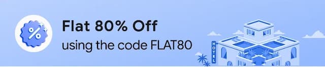 Get Flat 80% Off on your Hotel Booking