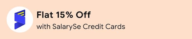 Flat 15% off with SalarySe City Union Bank Credit Card