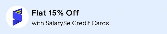 Flat 15% off with SalarySe City Union Bank Credit Cards